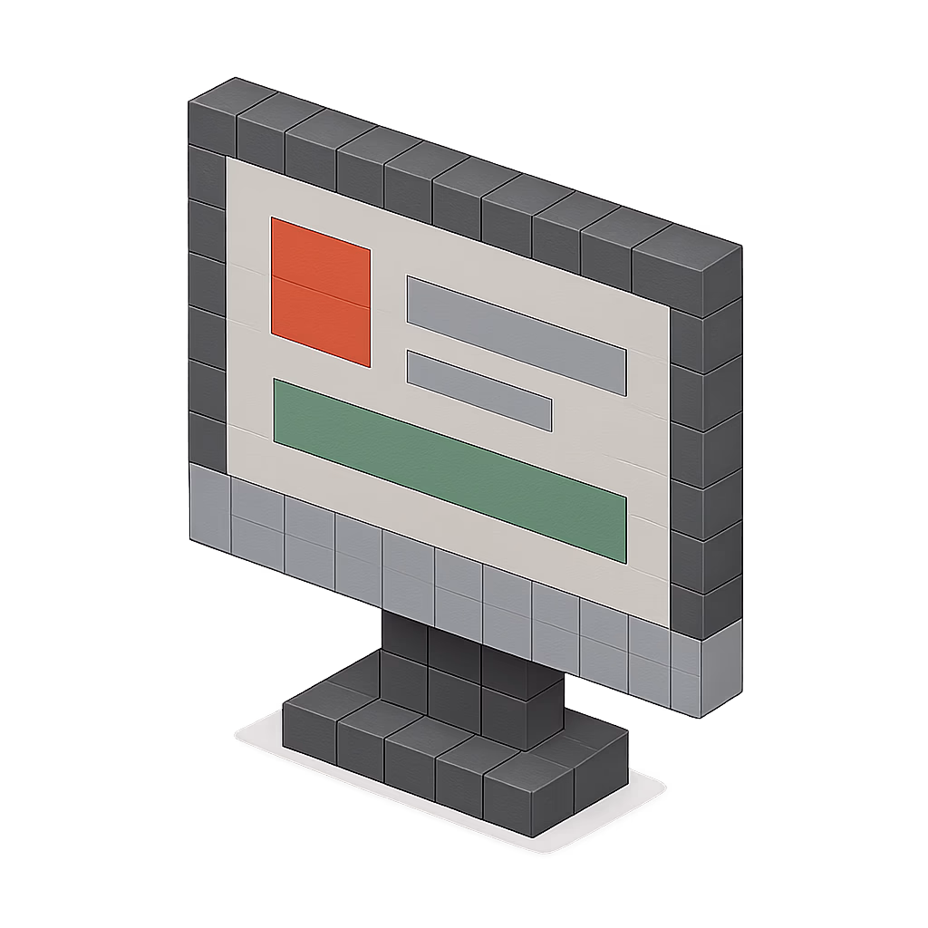 Web App Design illustration